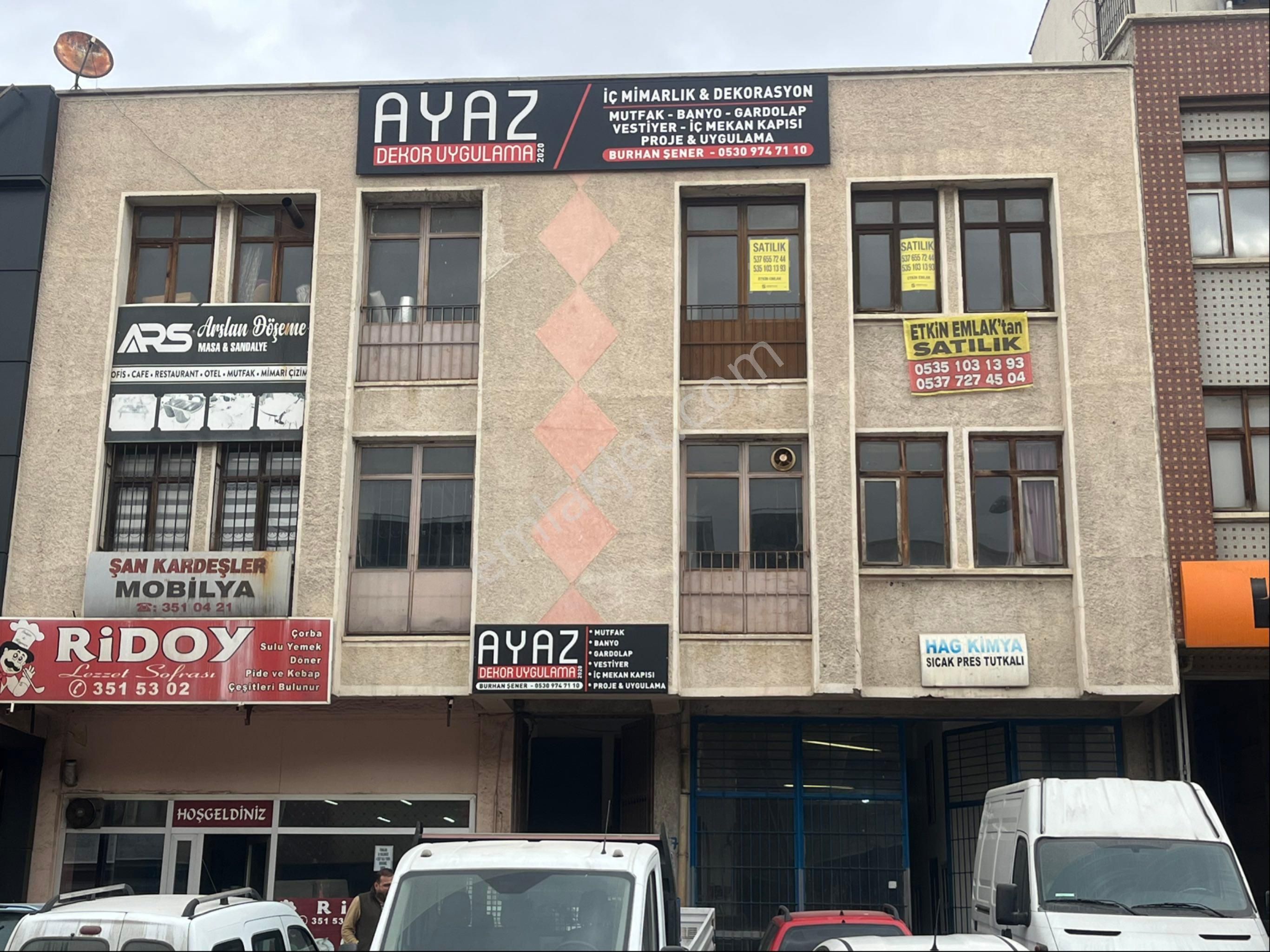 Altındağ Önder Satılık Atölye Siteler Sanayii Bölgesinde 225 M2 Dükkan