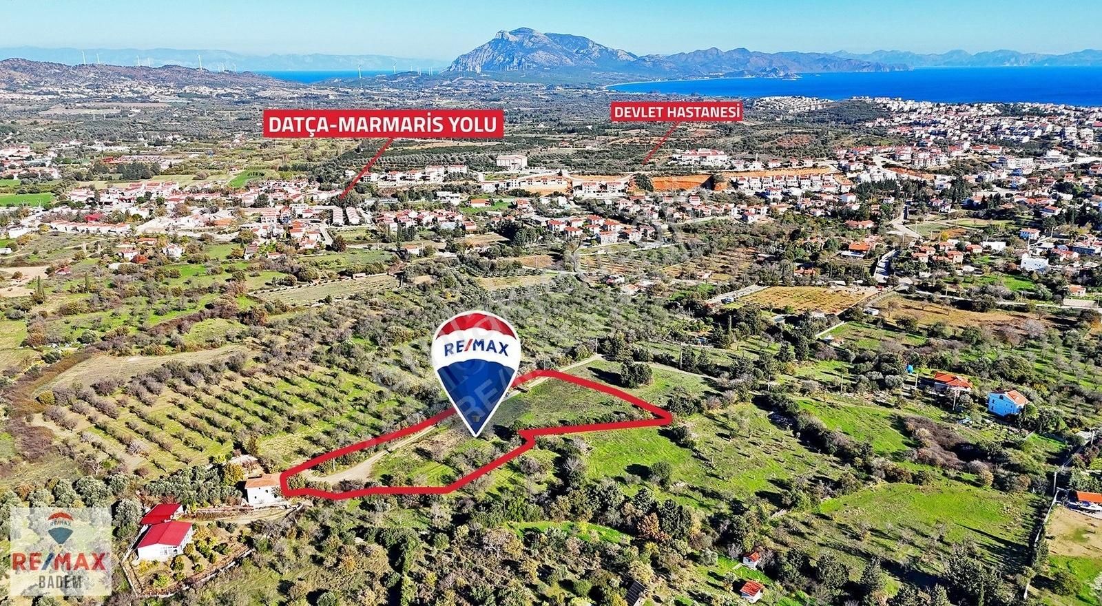 Datça Mahallesi Karadağ Mevkii'nde Satılık 5082 M2 Tarla - Görsel 2