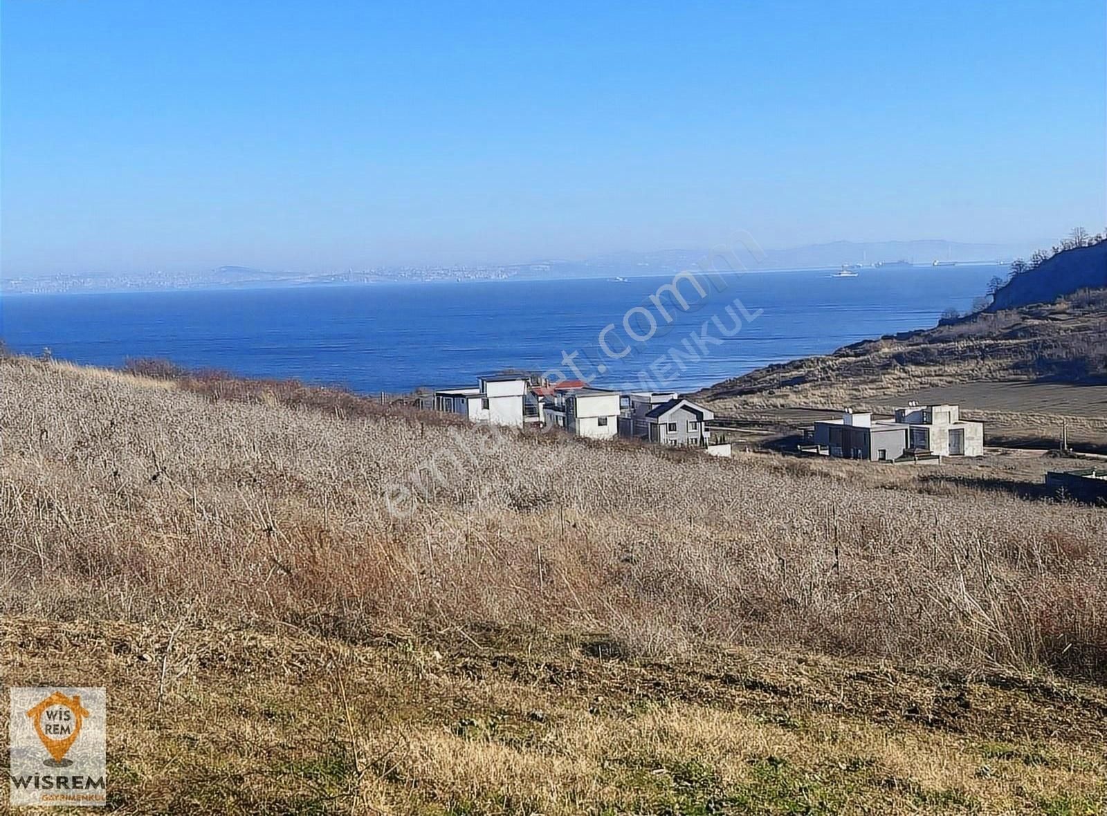 Termal Akköy Köyü Satılık Villa İmarlı Wisrem Gayrimenkul'den Yalova'da Deniz Manzaralı Fırsat Arazi!!