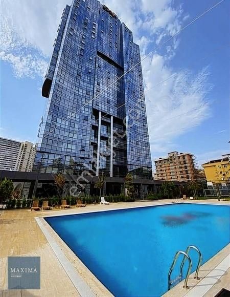 Kartal Cevizli Satılık Residence Maxima'dan Adam Kule'de Deniz Manzaralı Satılık 1+0