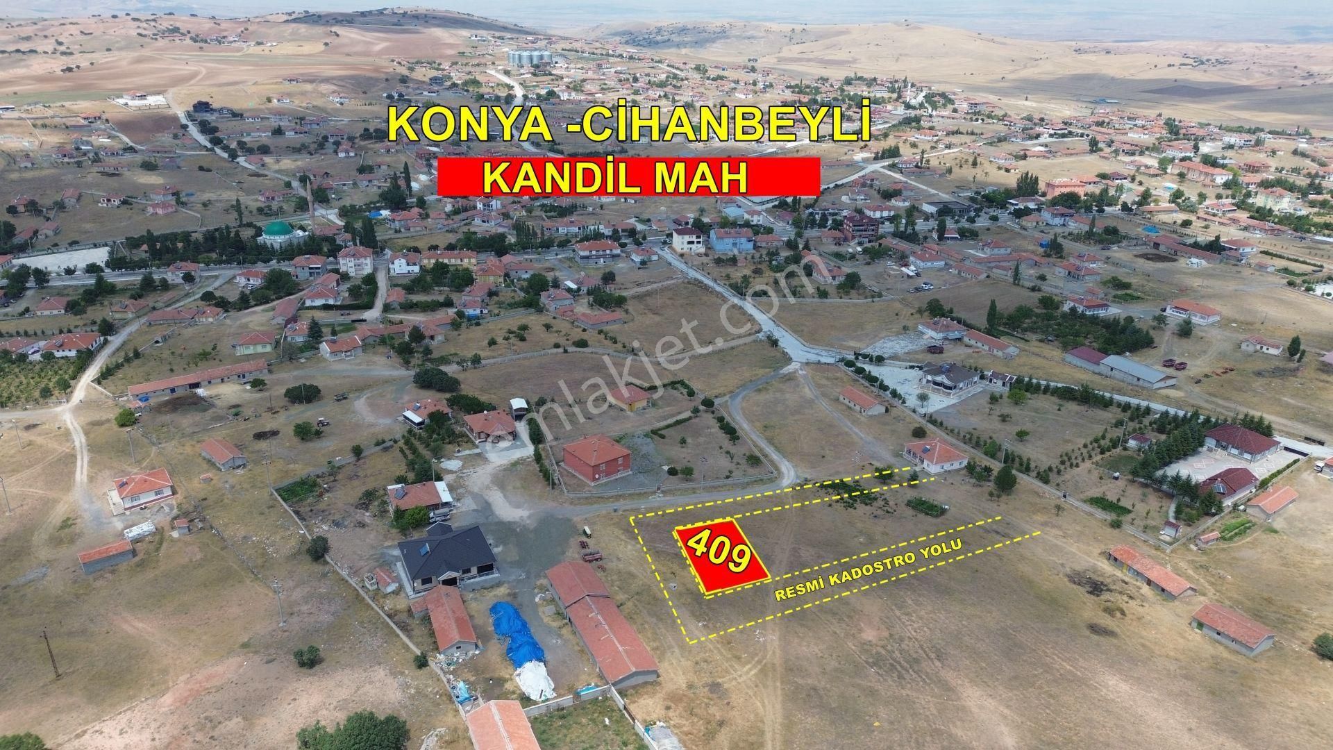 Cihanbeyli Kayı Satılık Konut İmarlı Konya / Cihanbeyli / Kandil De 409 M² İmarlı Arsa