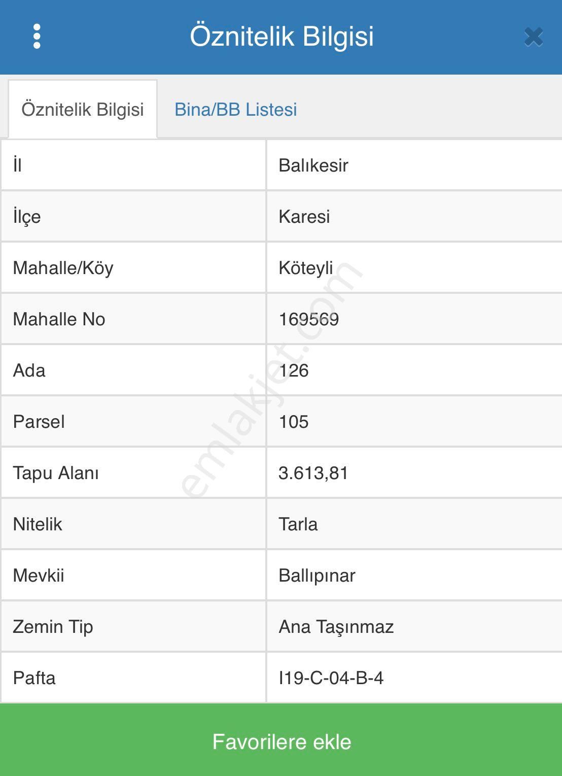 Karesi Köteyli Satılık Tarla S&s Emlak'dan Balıkesir Köteyli Mahallesinde Satılık Tarla