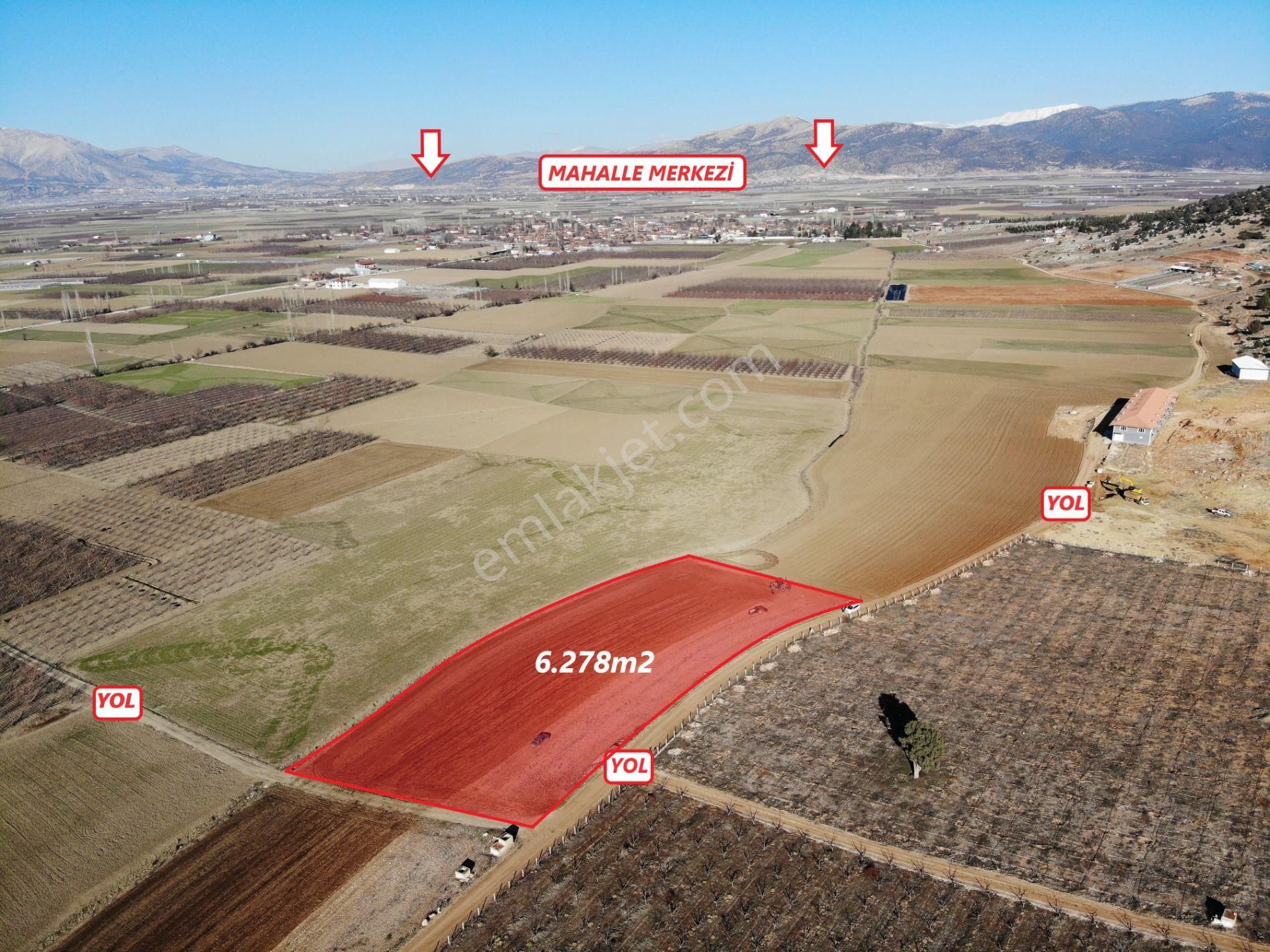 Antalya Elmalı Tekke Mahalle Merkezine Yakın Kadastrol Yola Cephe 6.278m2 Satılık Tarla - Görsel 3