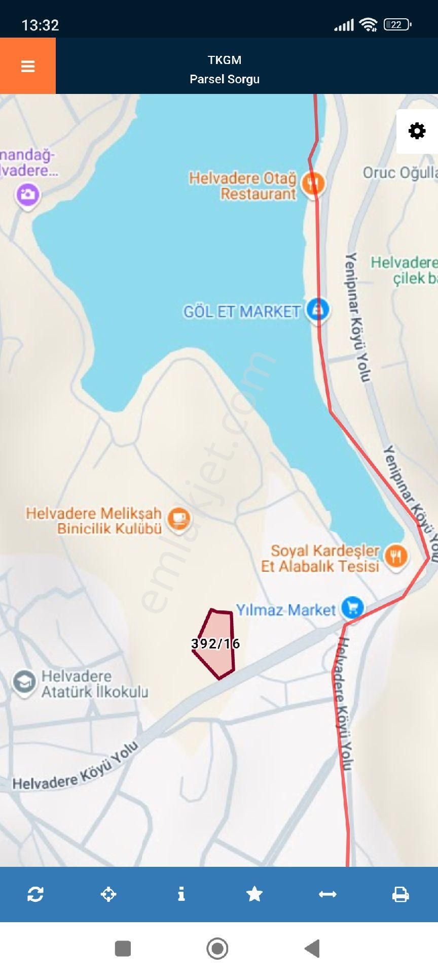 Aksaray Merkez Helvadere Bld. (Aydınlar) Satılık Konut İmarlı Helvadere De Göle 200m Ana Yol Cepheli Arsada Satılık Hisse 847m2