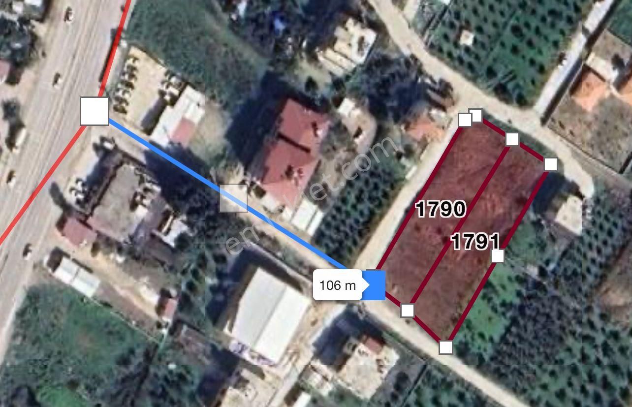 Anayola Çok Yakın Köşe Başı Satılık Parsel