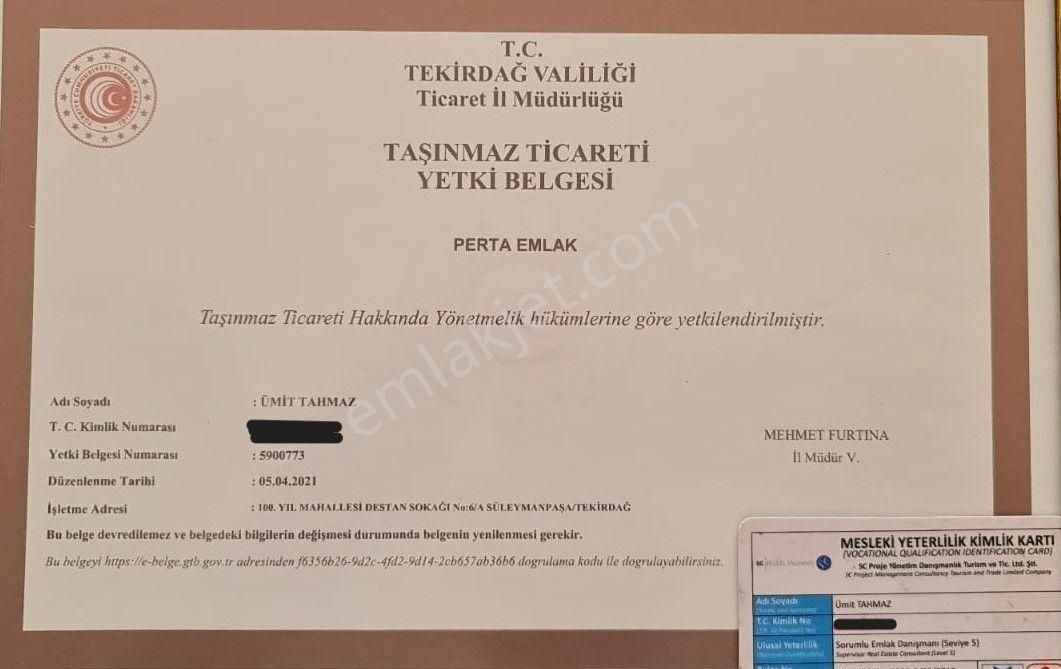 Denizli Çivril Bina Tapu Sahibi Perta Emlak Ümit Tahmaz - Görsel 26