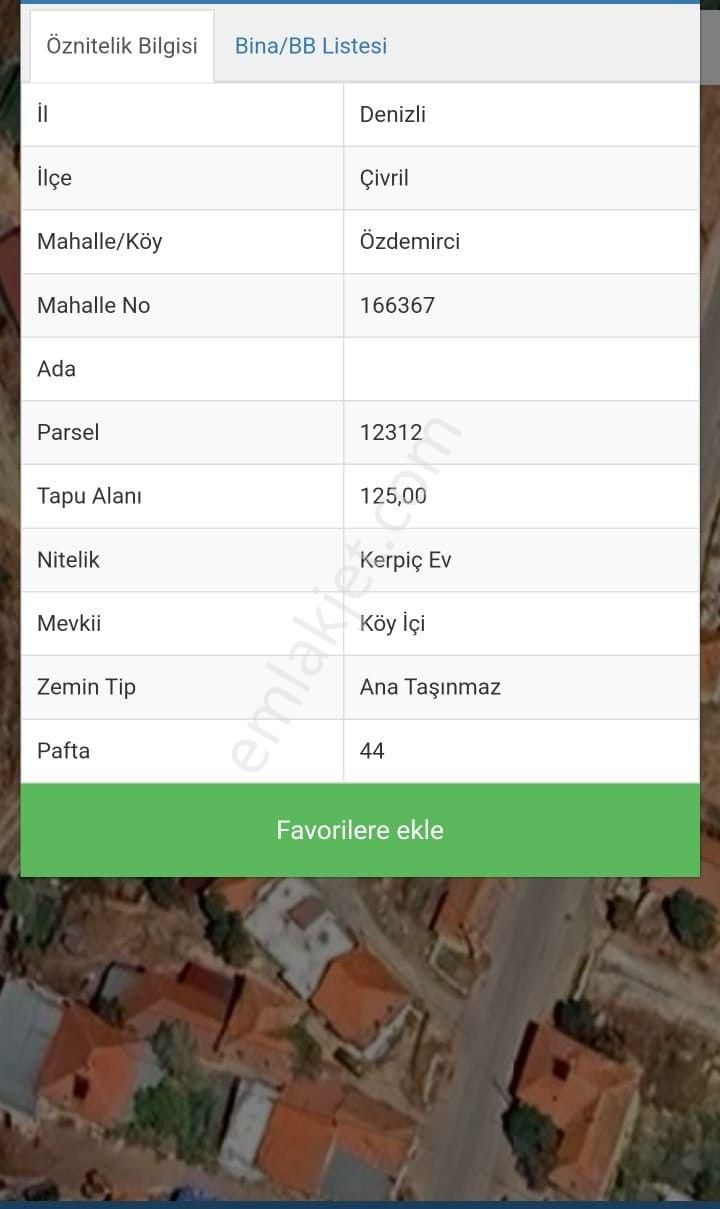 Denizli Çivril Bina Tapu Sahibi Perta Emlak Ümit Tahmaz - Görsel 6