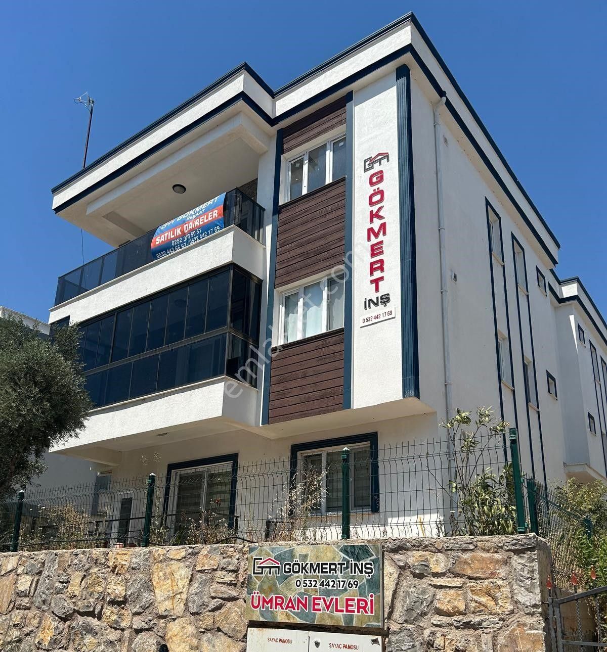 Bodrum Mumcularda Satılık 2+1 Büyük Daire
