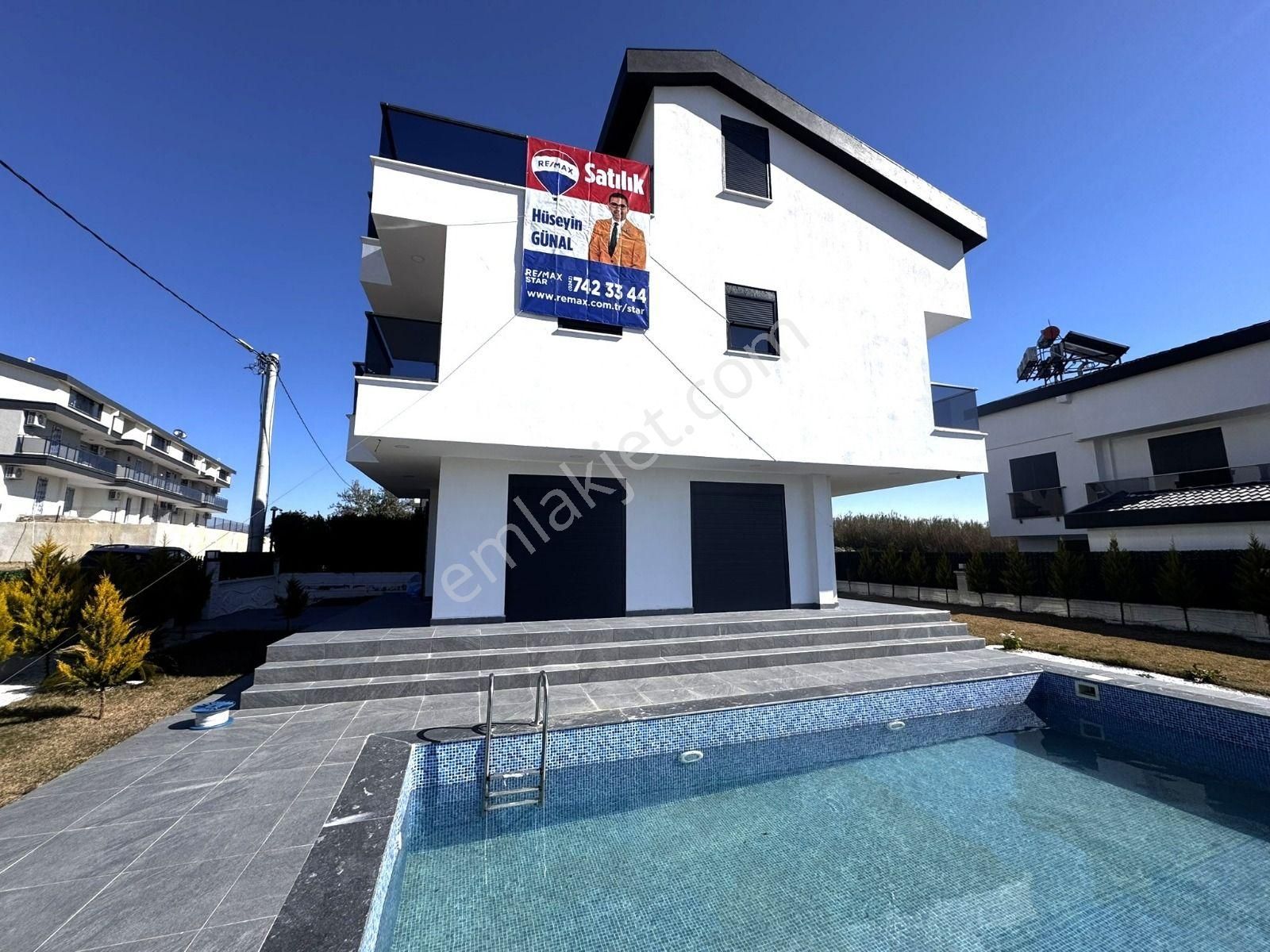 Manavgat Ilıca Satılık Villa Manavgat Ilıca’da Satılık 4+1 Sıfır Havuzlu Müstakil Villa!