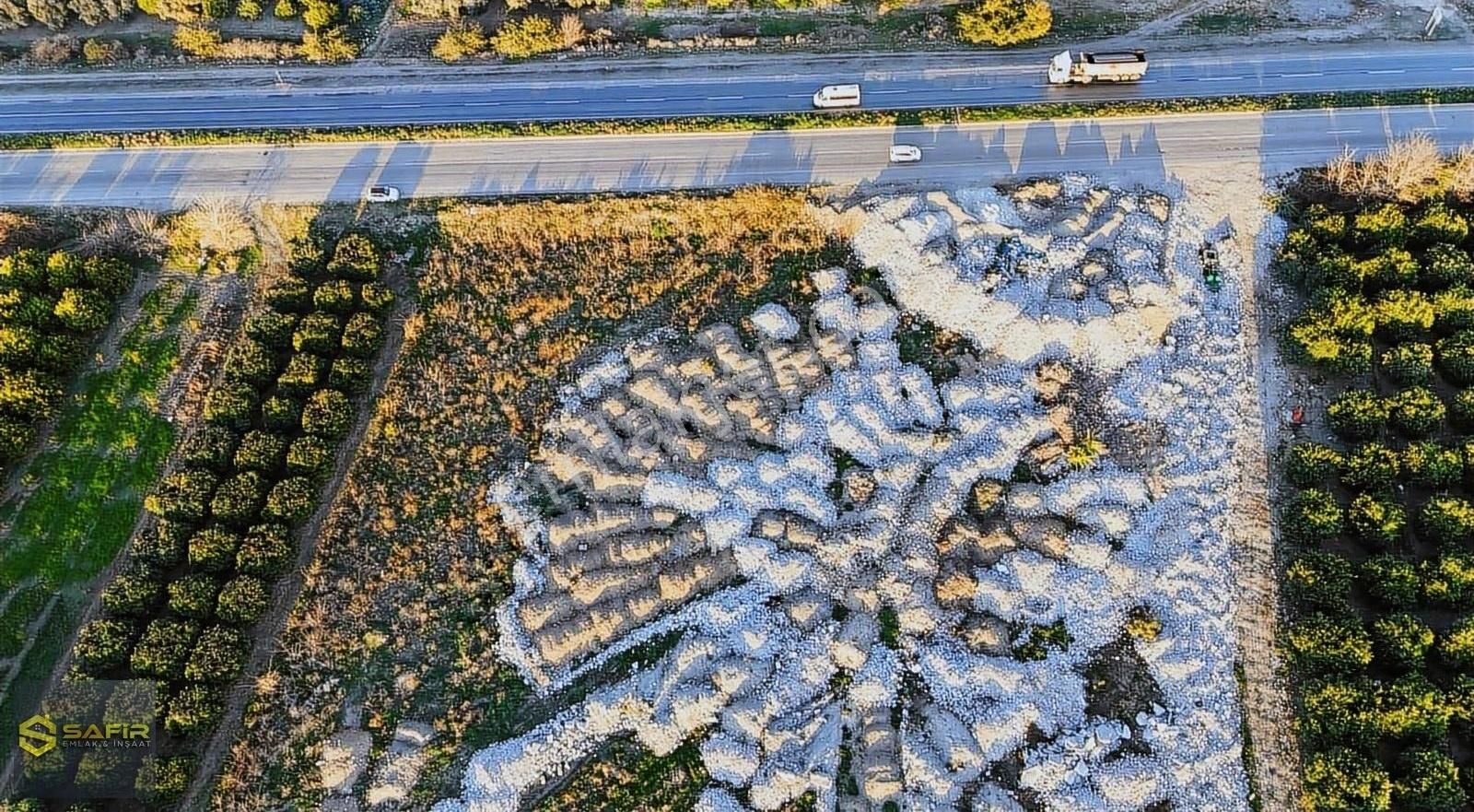 Dörtyol Yeniyurt Satılık Tarla Safir'den Satılık E-5 Üzeri Yola 91m Cepheli