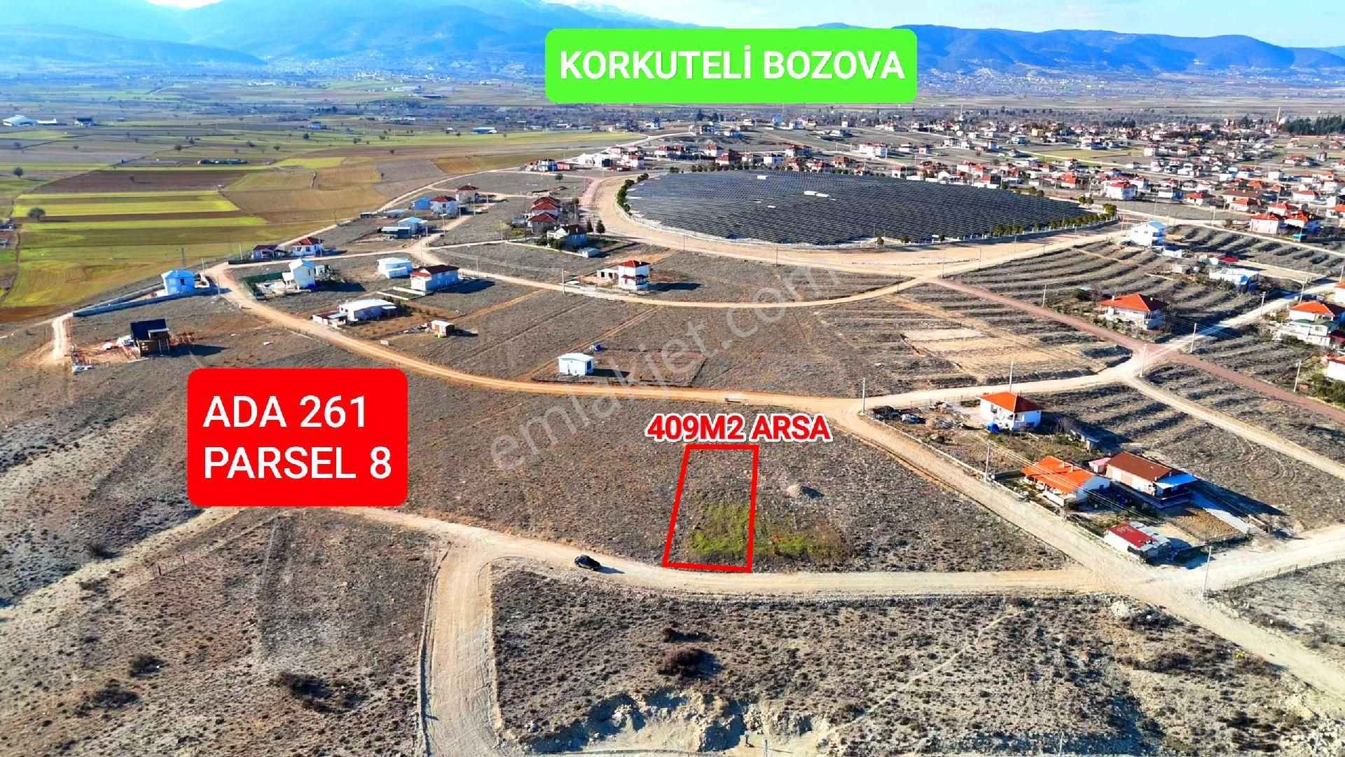 Korkuteli Bozova Satılık Konut İmarlı Korkuteli✅bozovada✅satılık 409m2 Arsa