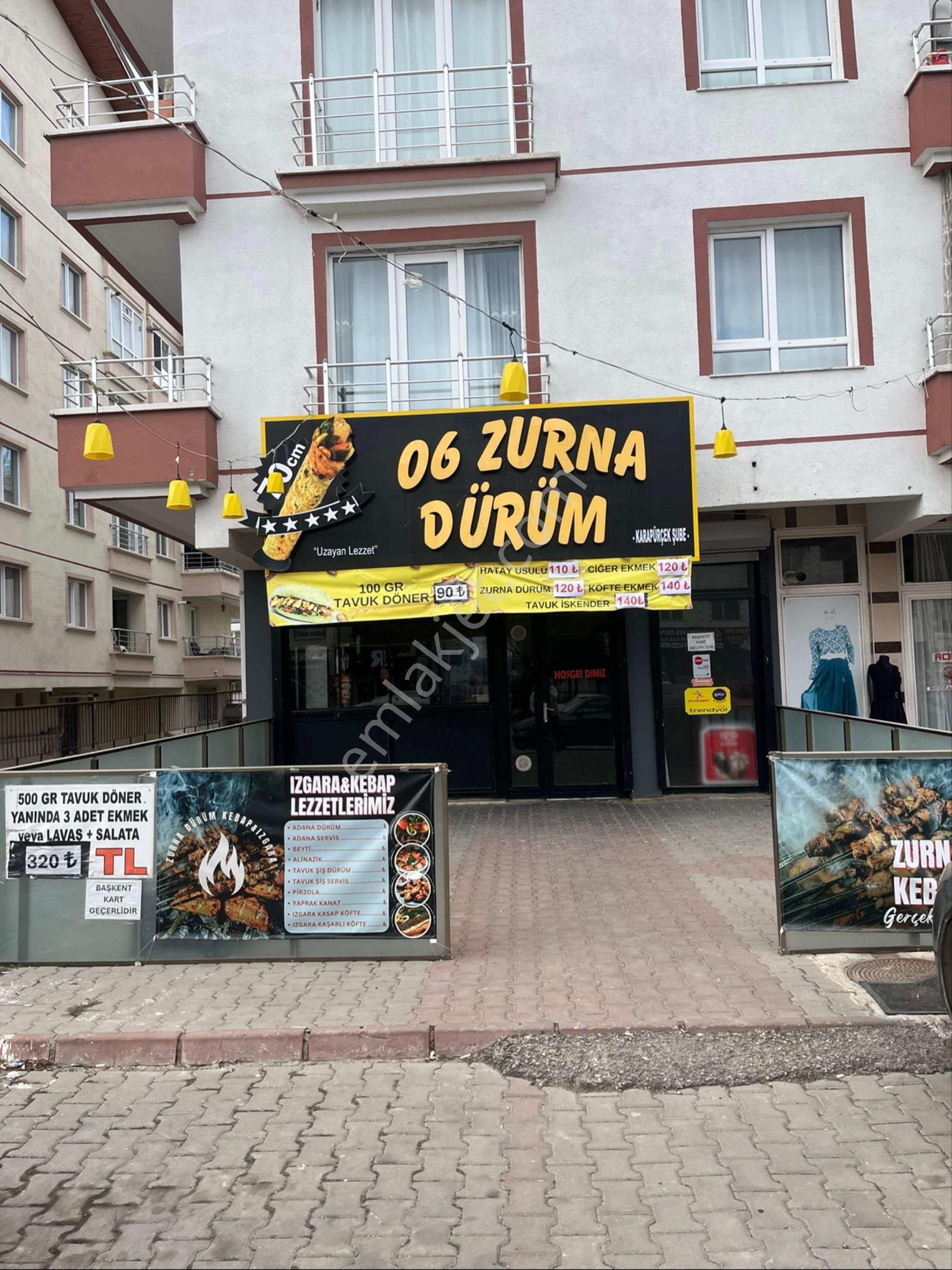 Altındağ Karapürçek Devren Restaurant Bölgedene Bilinen Cirolu Eksiksiz Dönerci