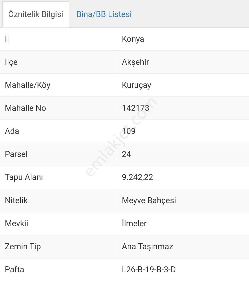 Özçelebi'den Satılık 9240 M² Meyve Bahçesi - Görsel 2