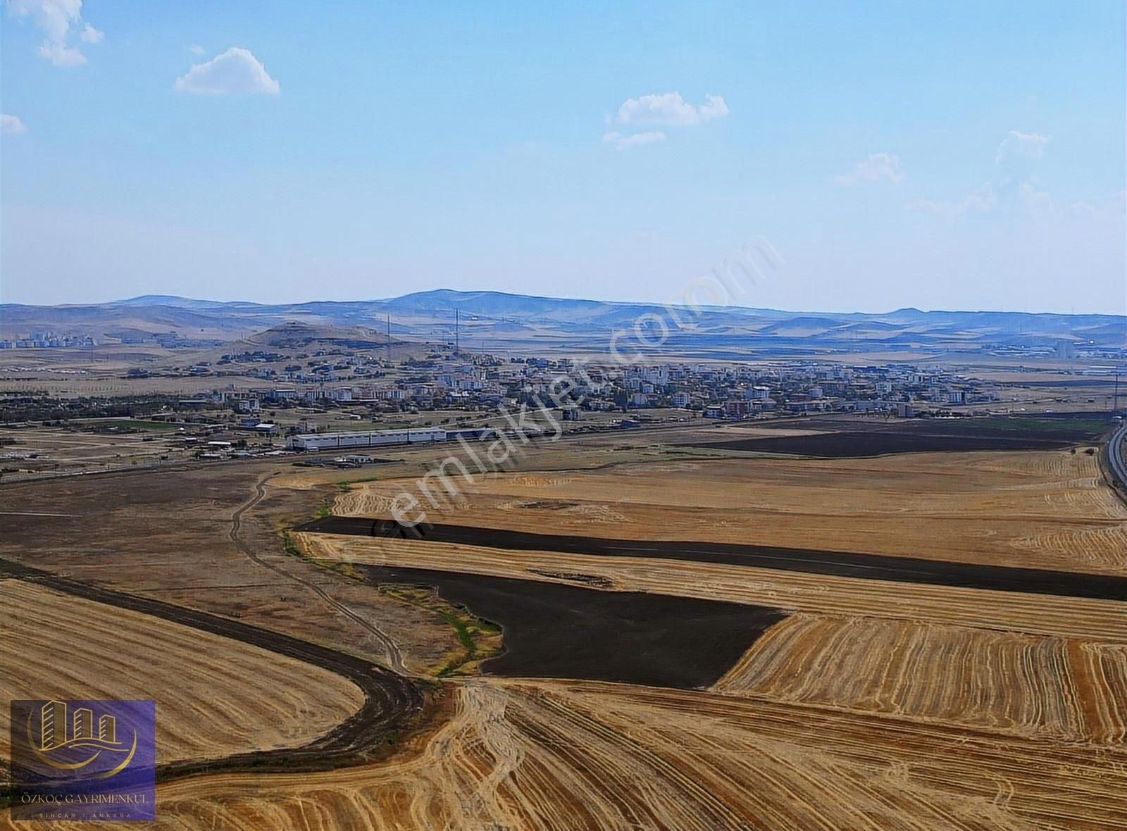 Ayaş Tekke Satılık Tarla Ayaş Tekke Zortu Mevkiinde Osb'ye Yakın 4550 M² Arazi