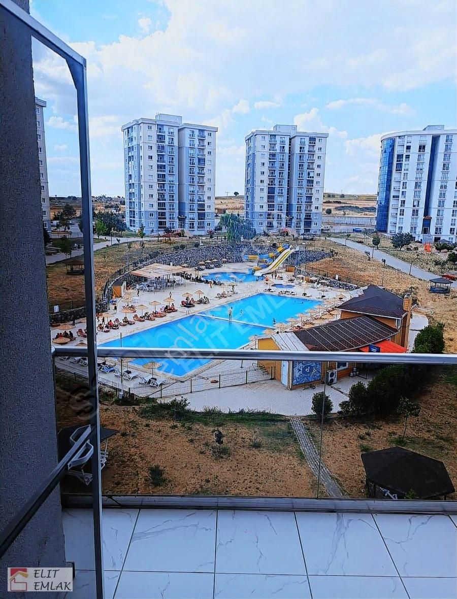 Keşan Beğendik Bld. (Yeni) Satılık Daire Keşan Cumhuriyet Sitesi'nde Havuz Cepheli Eşyalı Satılık Daire