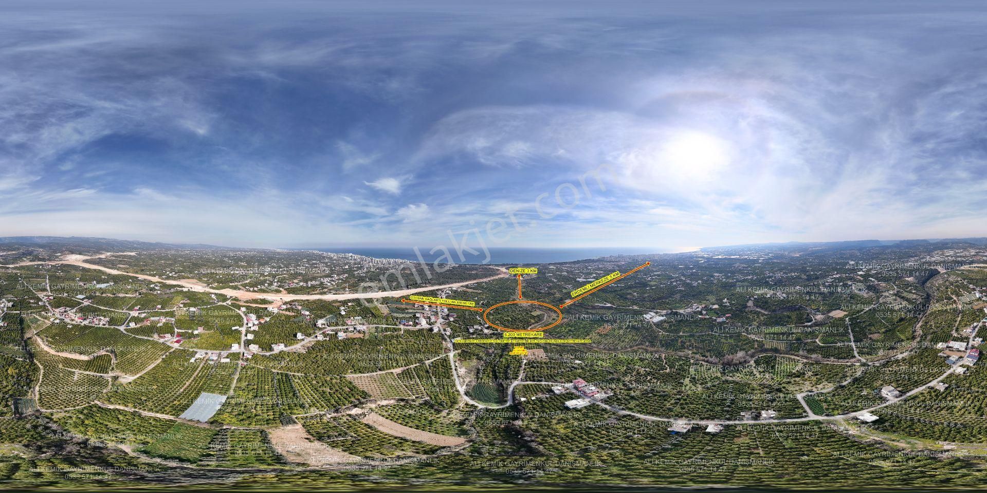 Erdemli Arpaçbahşişde Satılık 6.200 M2 Arsa - Görsel 3