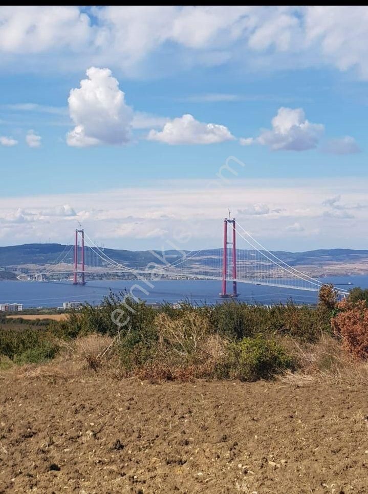 Lapseki Kocaveli Köyü Satılık Tarla Çanakkale Lapsekide Satılık Deniz Manzaralı Süper 2.178m2 Tarla