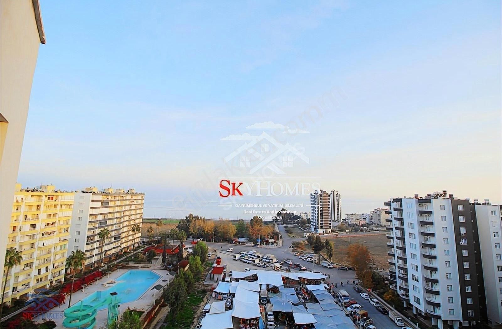 Mezitli Deniz Satılık Daire Sky'dan Site İçi Deniz Manzaralı Bağımsız Mutfak 2+1 Fırsatı