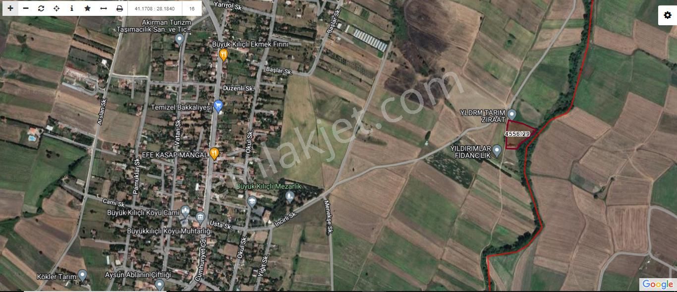 Büyükkılıçlı'da Uygun Fiyatlı 8817 M2 Yatırımlık Tarla - Görsel 4