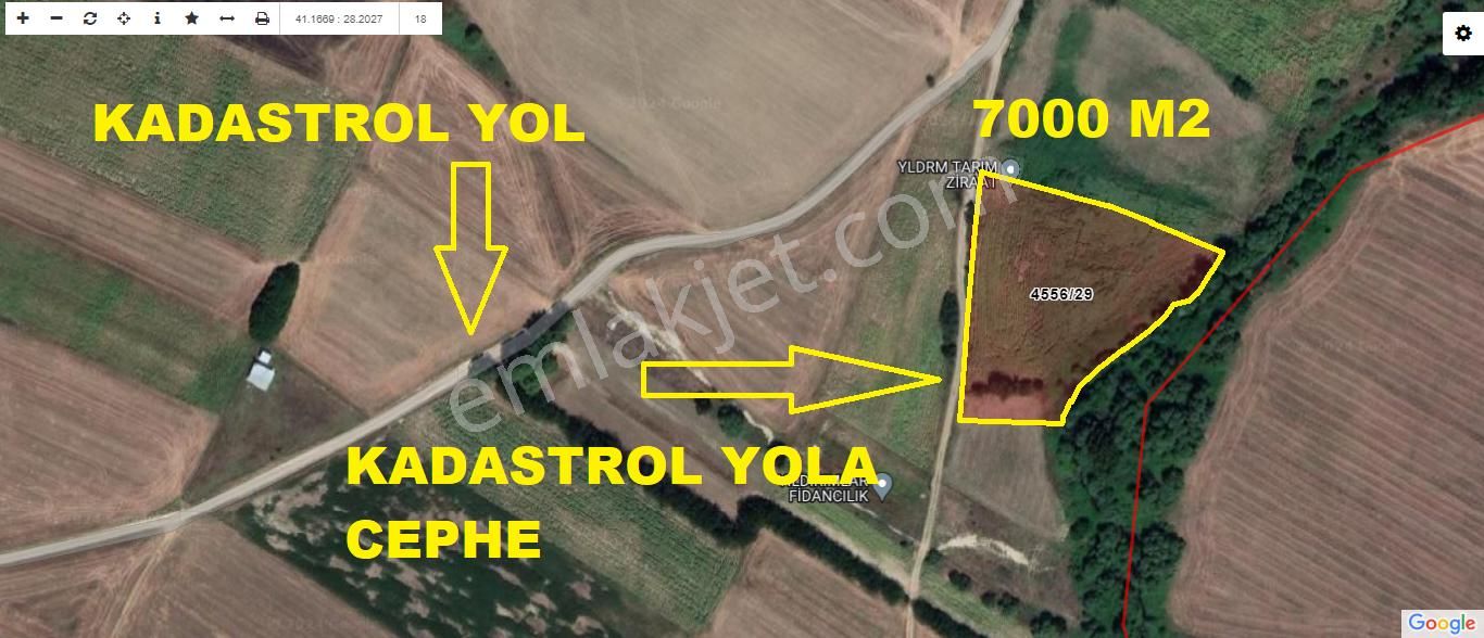 Büyükkılıçlı'da Uygun Fiyatlı 8817 M2 Yatırımlık Tarla - Görsel 2