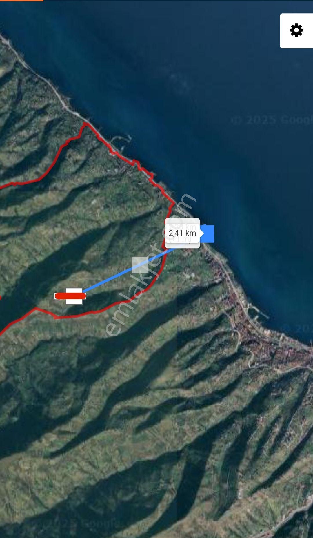 Akçaabat Darıca' Da Satılık Deniz Manzaralı 2189 M2 Villalık Arazi - Görsel 22