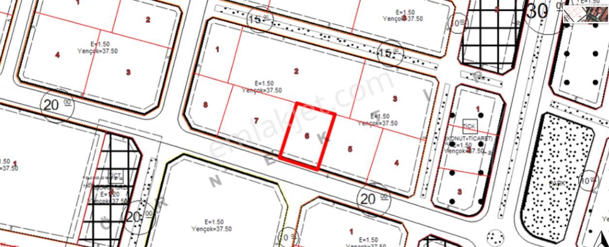 Battalgazi Bulgurlu Satılık Konut İmarlı Turyap'tan Bulgurlu'da 7 Kata İmarlı 1.575 M² Arsa