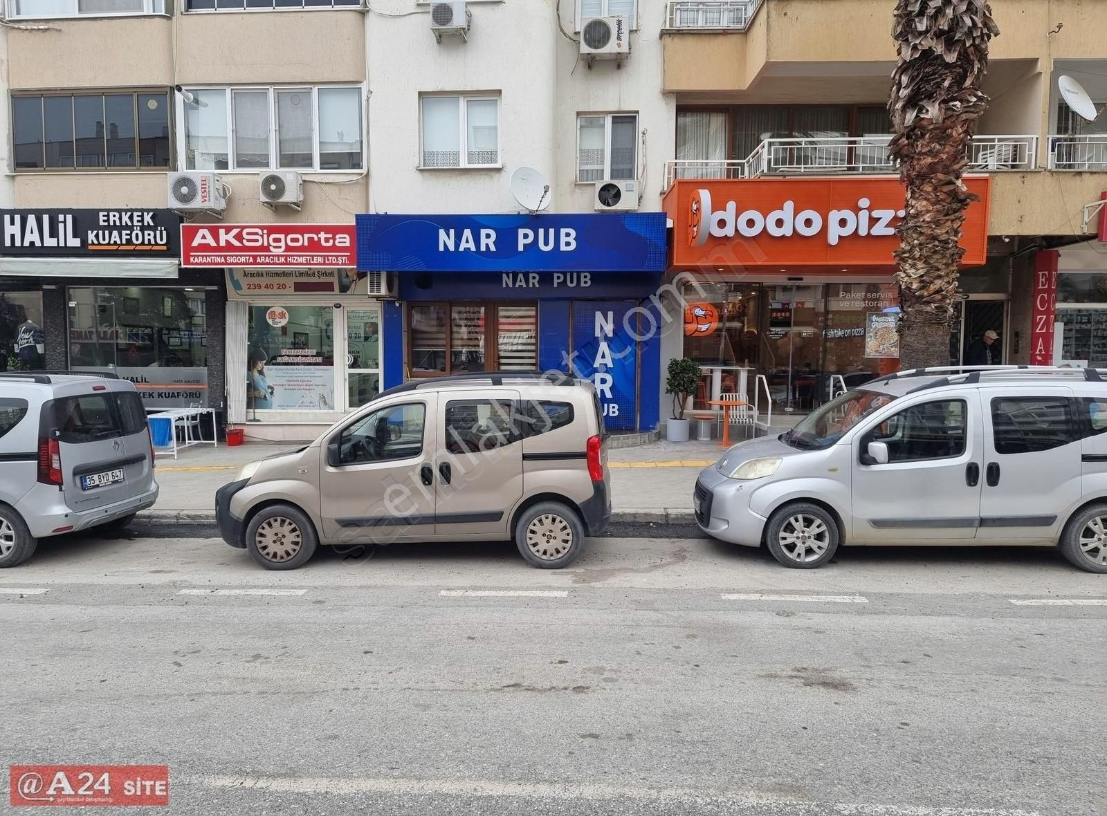 İzmir Narlıdere Satılık Dükkan & Mağaza A24 Site Emlak; Narlıdere Mithatpaşa Cad Anayolda Satılık Dükkan