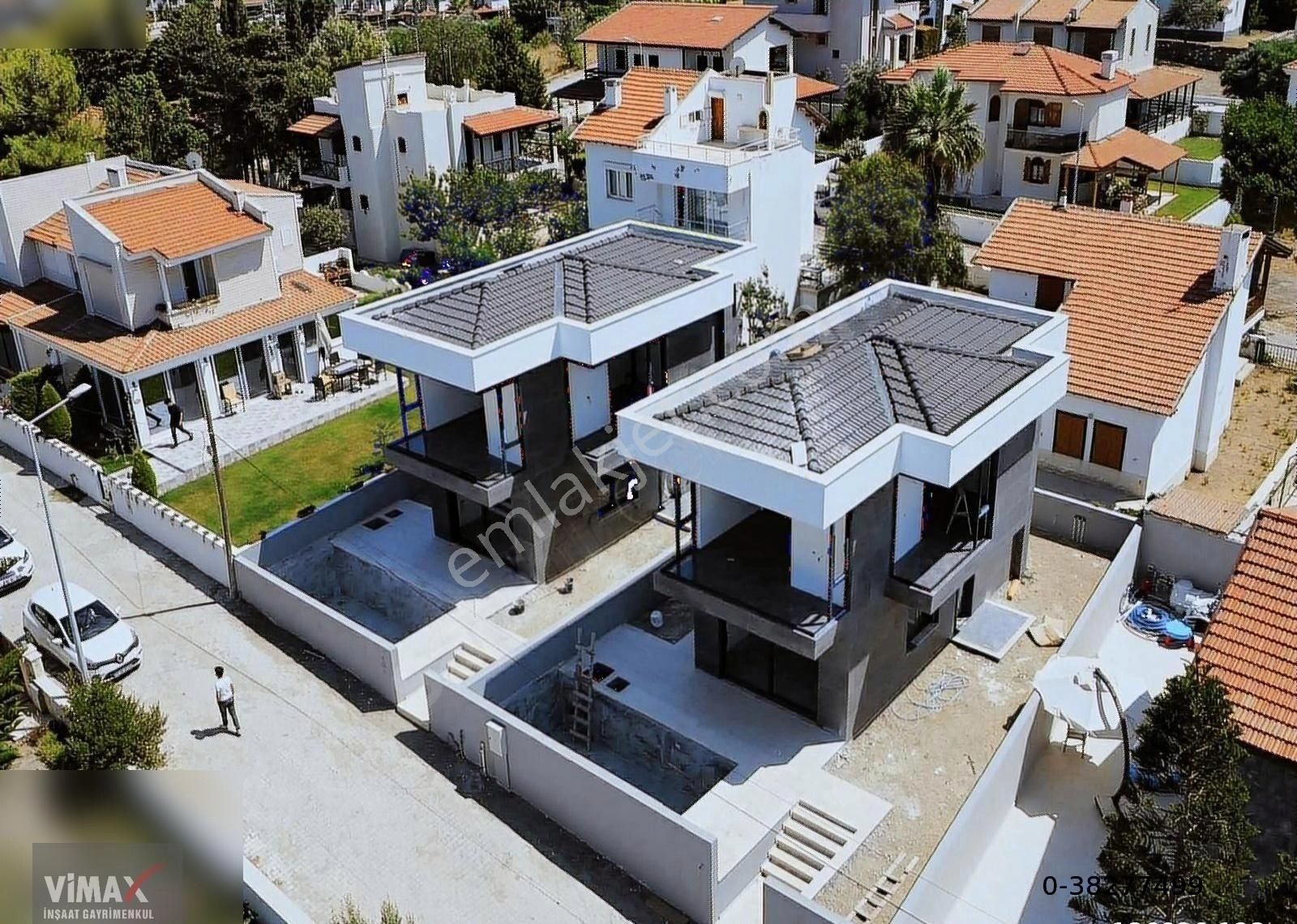 İzmir Çeşme Satılık Villa Çeşme Şifne'de Denize Sıfır Müstakil Satılık Lüks 3+1 Villa