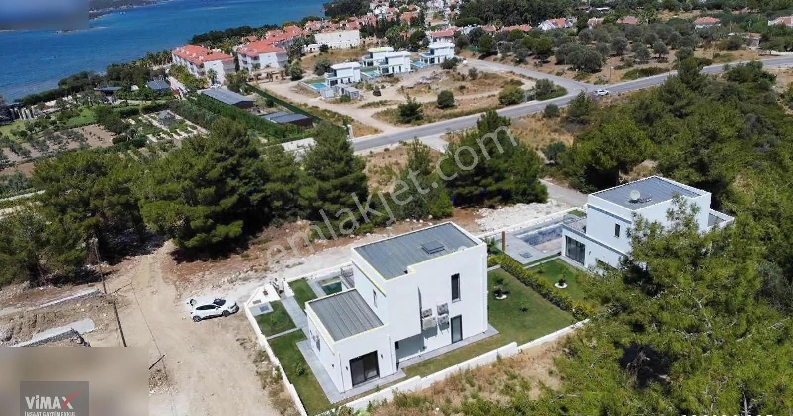 İzmir Çeşme Satılık Villa Çeşme Ildır'da Deniz Manzaralı Tam Müstakil Satılık Villa