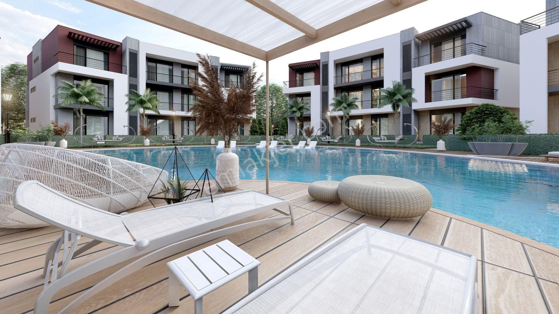 Kıbrıs, Girne Atol Plan B Sitesinde Satılık 1+1 Daire