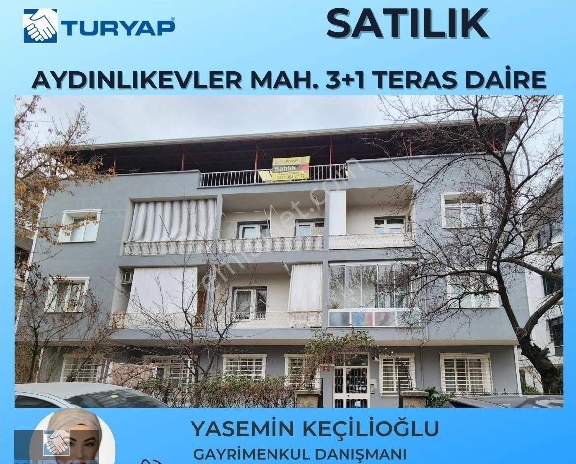 Altındağ Aydınlıkevler Satılık Daire Turyap'tan Aydınlıkevler Çevreli Cad.3+1 Dört Tarafı Açık Teras