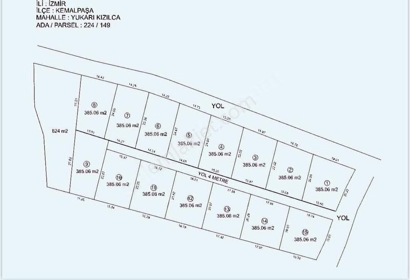 İzmir Kemalpaşa Yukarı Kızılcada Emsalsiz 385 M² Proje - Görsel 2