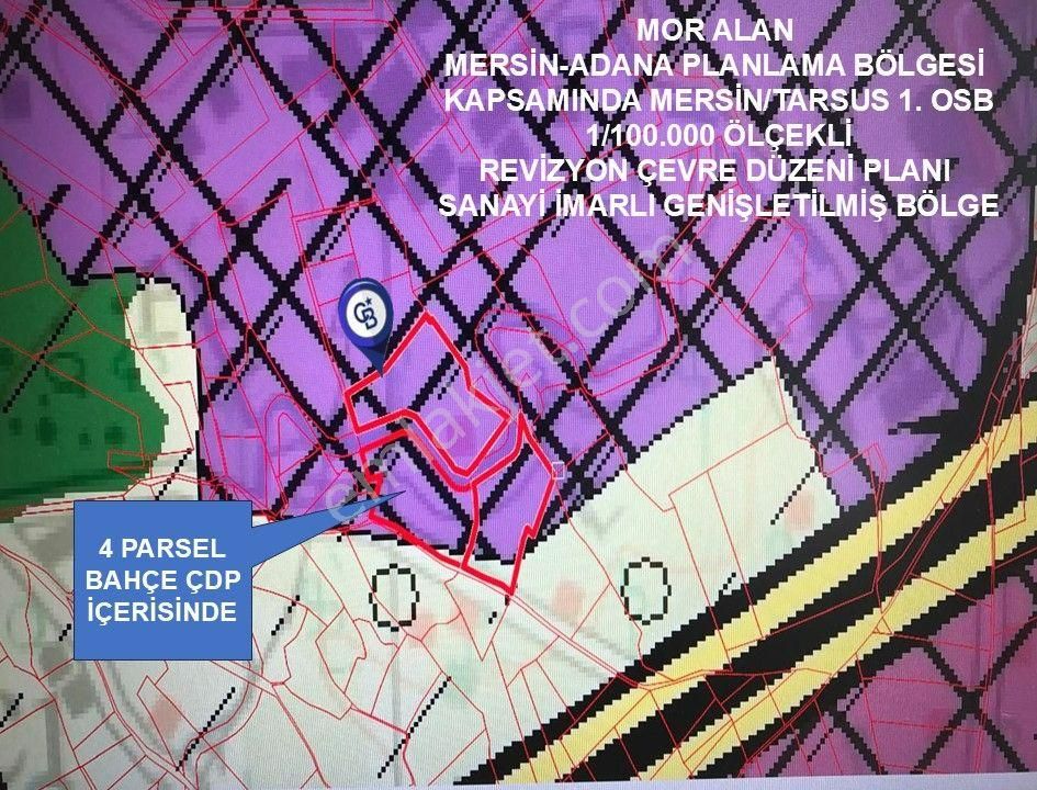 Mersin-akdeniz-evci Tarsus 1. Osb Sınır Satılık 4 Parsel Bahçe - Görsel 34