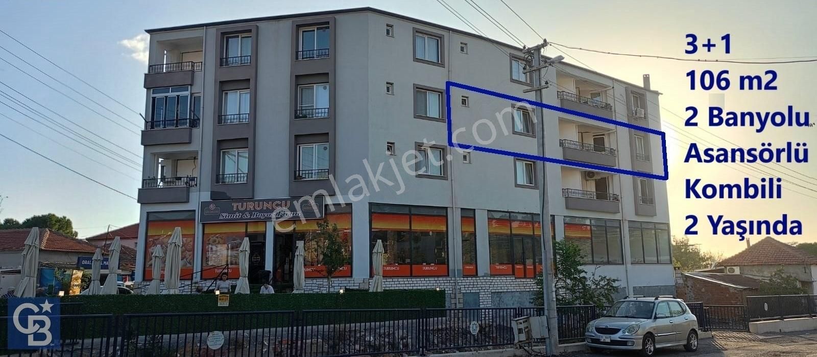 Aliağa B. Hayrettin Paşa Satılık Daire Helvacı Merkezde 3+1 106 M2 Kombili 2 Banyolu Satılık Daire