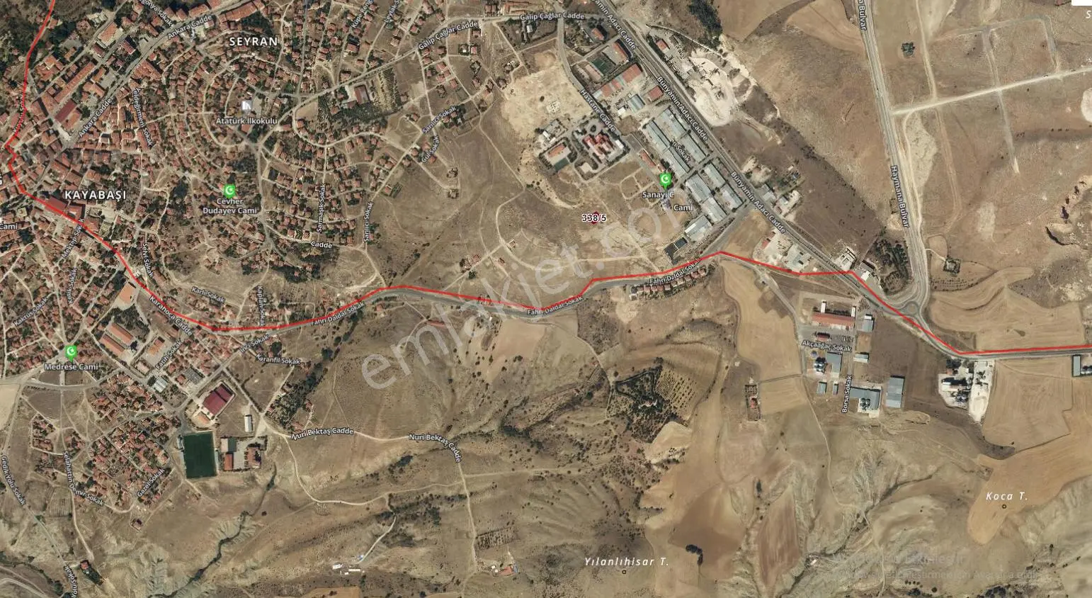Krc'den İki Kat Villa İmarlı Merkezi Konumda Satılık Arsa - Görsel 3
