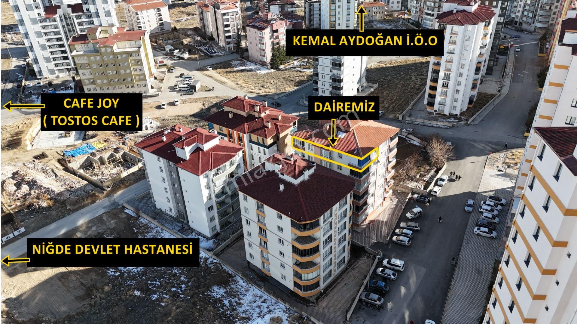 Niğde Merkez Aşağı Kayabaşı Satılık Daire E Gökal Eski Fertek Yolu Tostos Cafe Arkası ! Geniş ! 3+1 Daire