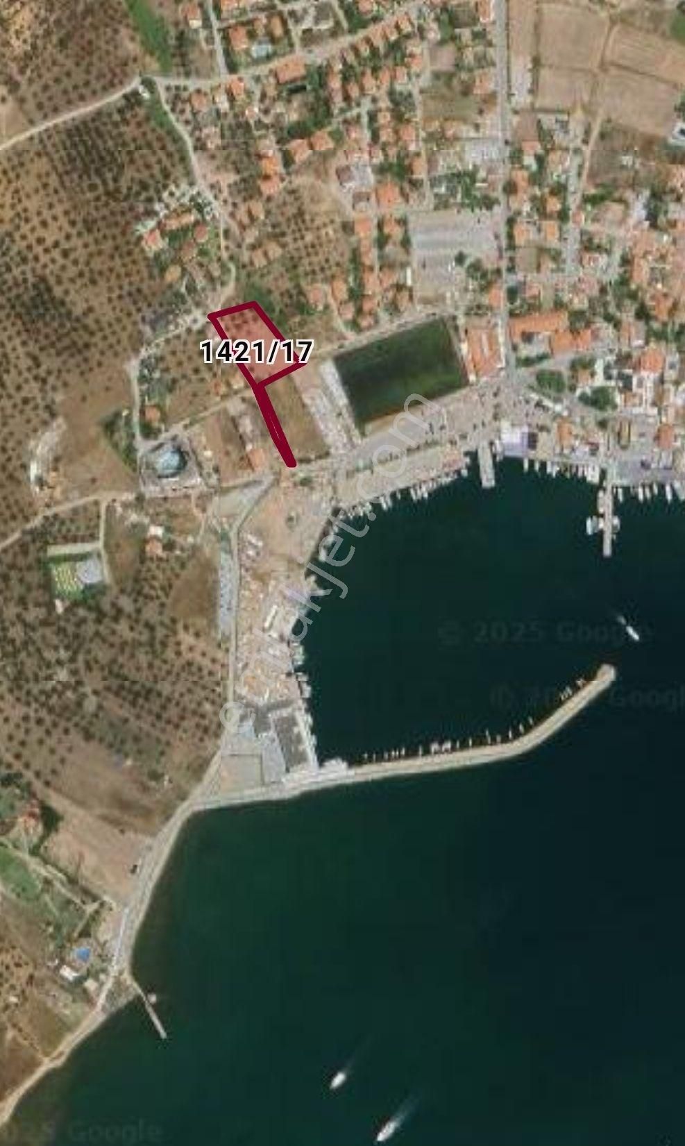 Ayvalık Namık Kemal Satılık Turizm/Konut Alanı Cunda Adası Da 1.700 M2 Turizm+konut İmarlı Arsa