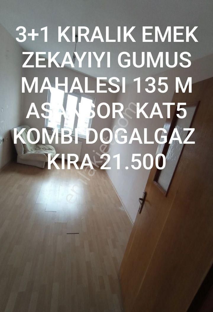 Osmangazi Emek Zekai Gümüşdiş Kiralık Daire Bursa Osman Gazı Emekde Koru Park Yanı 3+1 Asansorlu