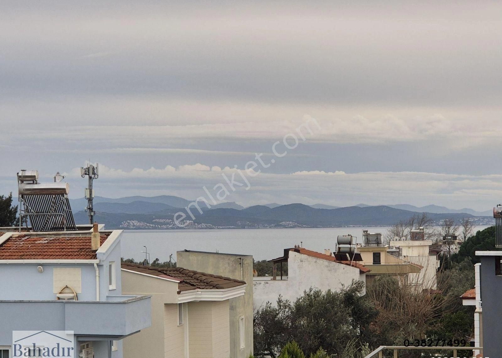 Edremit İskele Satılık Villa Bahadır Emlaktan Ultra Lüks Tam Müstakil Deniz Manzaralı Satılık Tripleks