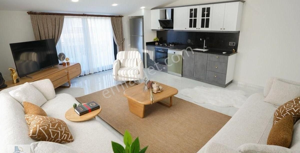 Didim Altınkumda Denize 100 Metre Mesafede Deniz Manzaralı Eşyalı 3+1 Dubleks Daire - Görsel 16