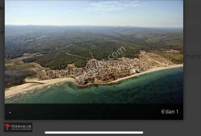 Kırklareli Demirköy Satılık Turizm İmarlı Kırklareli İğneada'da Denize Sıfır Yatırımlık Arsa