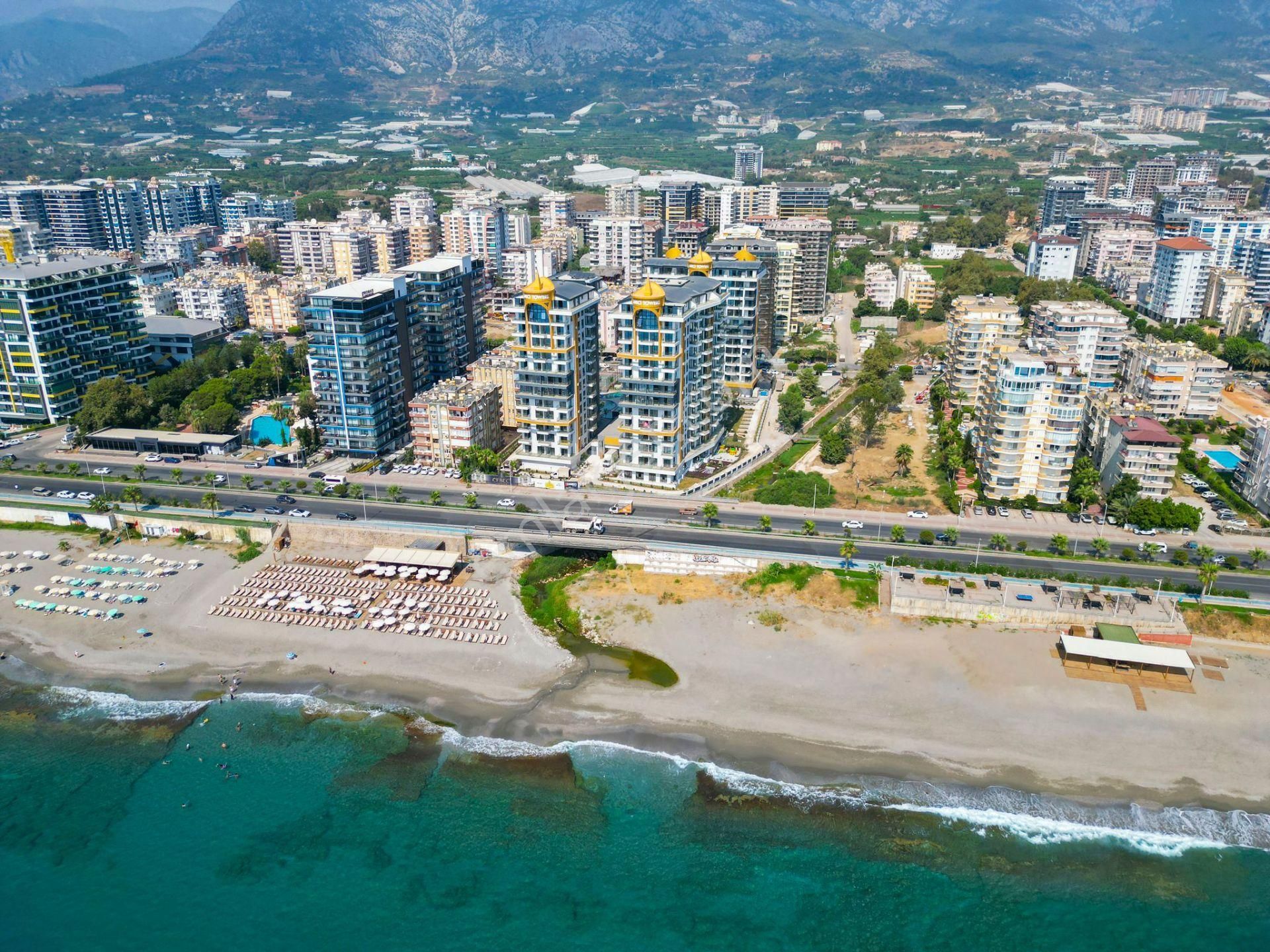 Alanya Mahmutlar Satılık Residence Mahmutlar Cebeci Towers Lüks Sitede Deniz Manzaralı 1+1 Daire