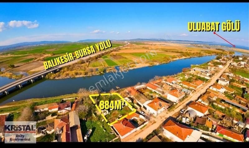 Karacabey Uluabat Satılık Müstakil Ev Kr Unity'den Uluabat Gölüne Sıfır Köyiçi İmarlı Arsa