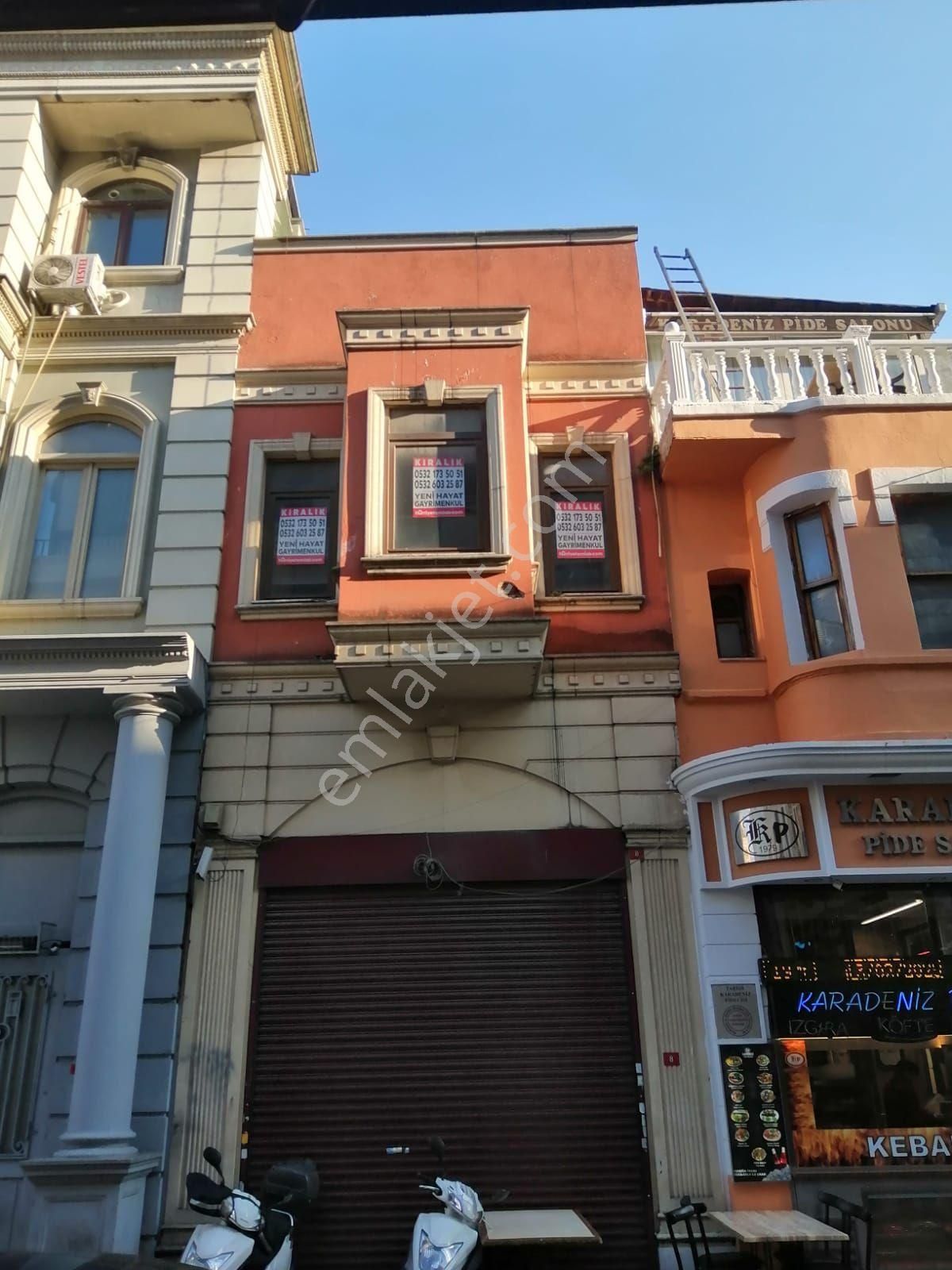 Beyoğlu Hüseyinağa Kiralık Genel Beyoğlu İstiklal Cadde Parelli Kiralık Bina