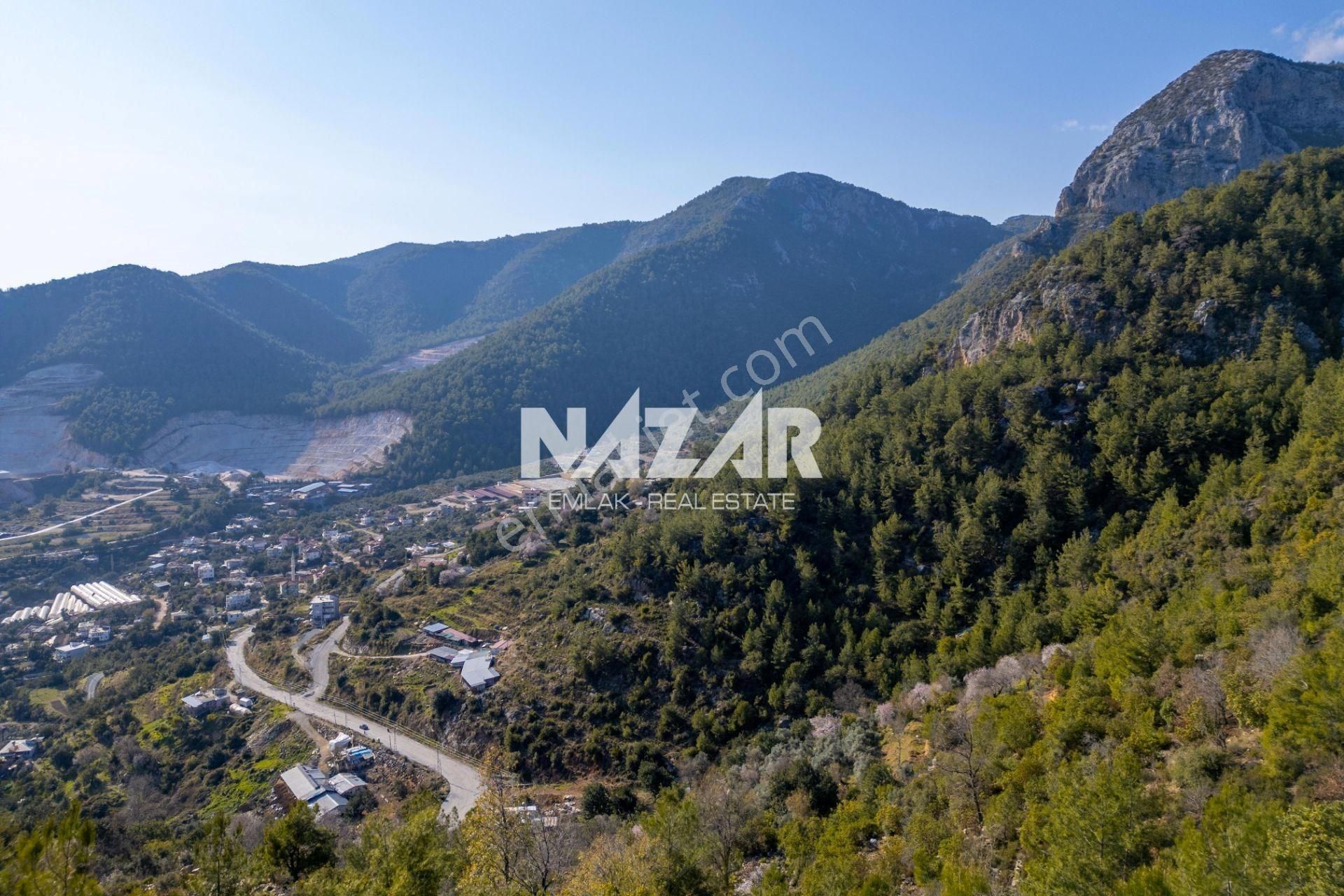 Alanya Değirmendere'de Deniz Manzaralı 4.016 M² Satılık Tarla - Görsel 13