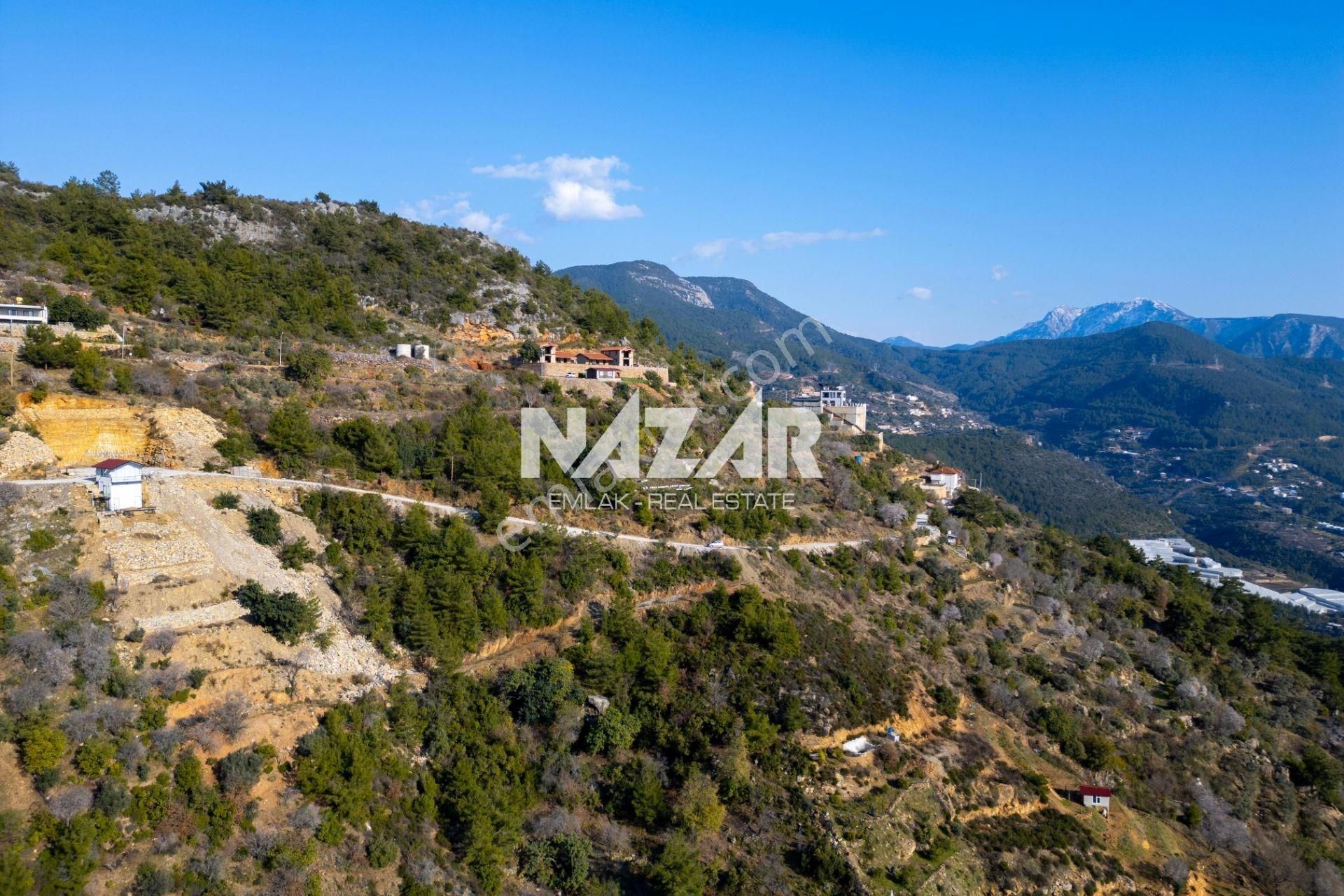 Alanya Değirmendere'de Deniz Manzaralı 4.016 M² Satılık Tarla - Görsel 11