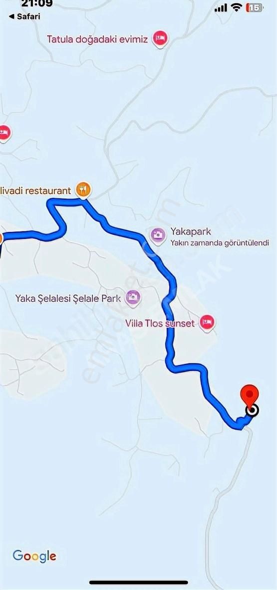 Seydikemer Yakaköy Satılık Tarla Yakapark Da Tek Tapu Fırsat Arazi