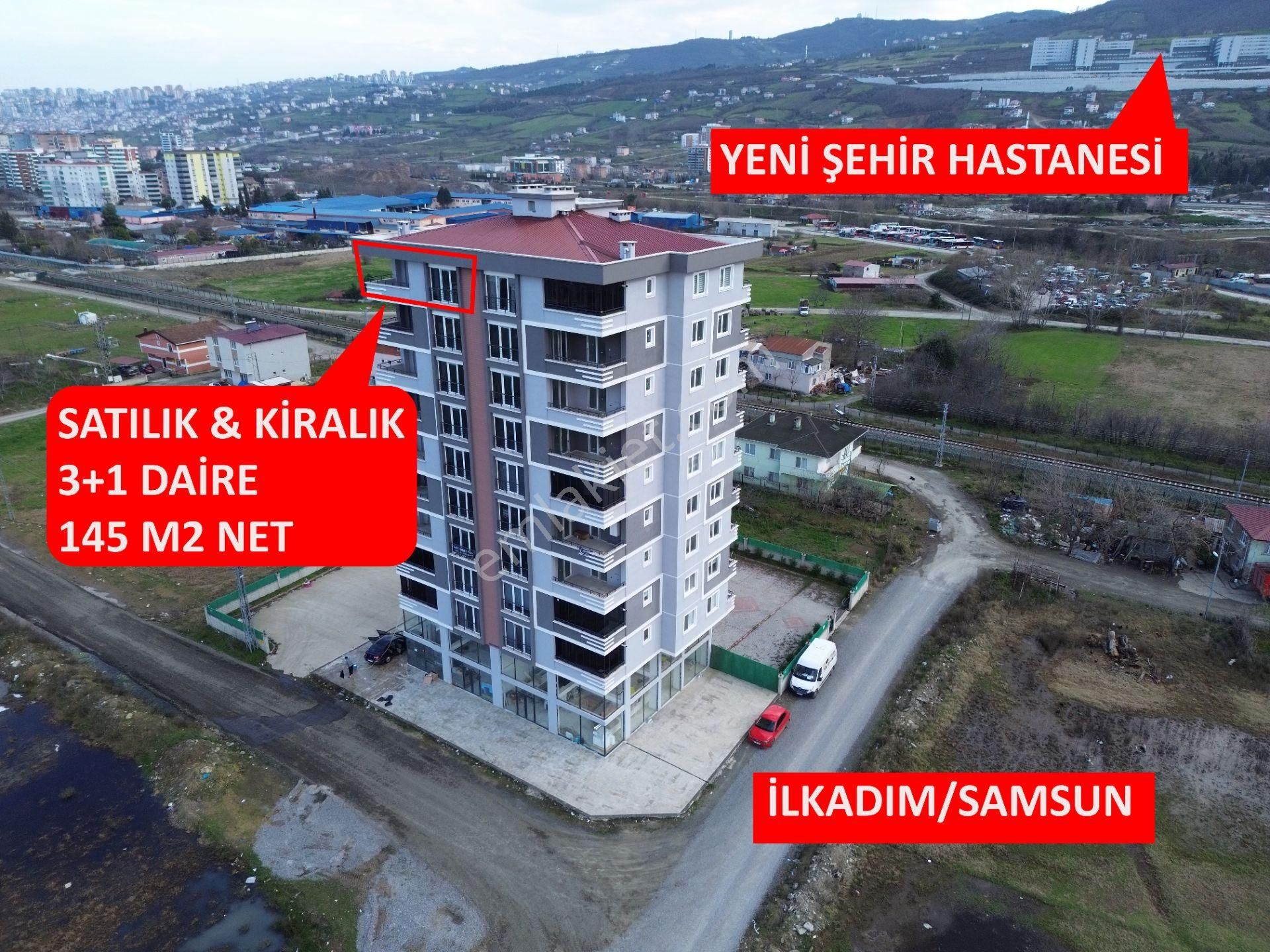 İlkadım Kışla Satılık Daire Kışla Derecik Muhteşem Daireler