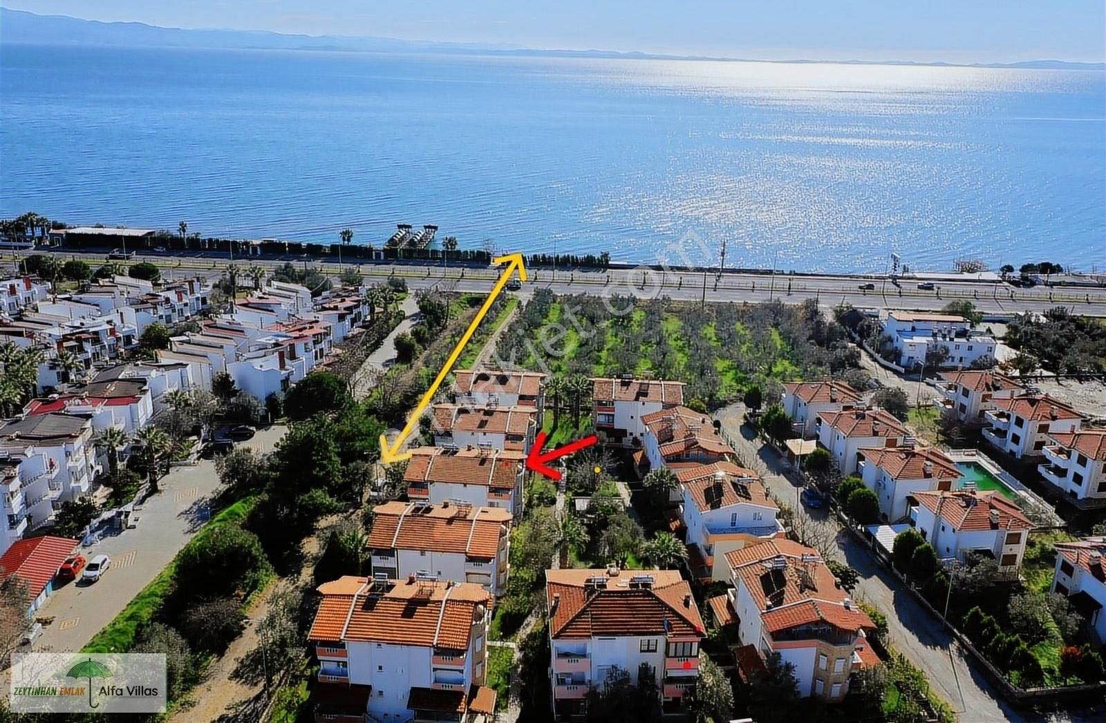 Edremit Narlı Satılık Villa Narlıda Deniz Ve Doğa Manzaralı Satılık Tripleks İkiz Villa