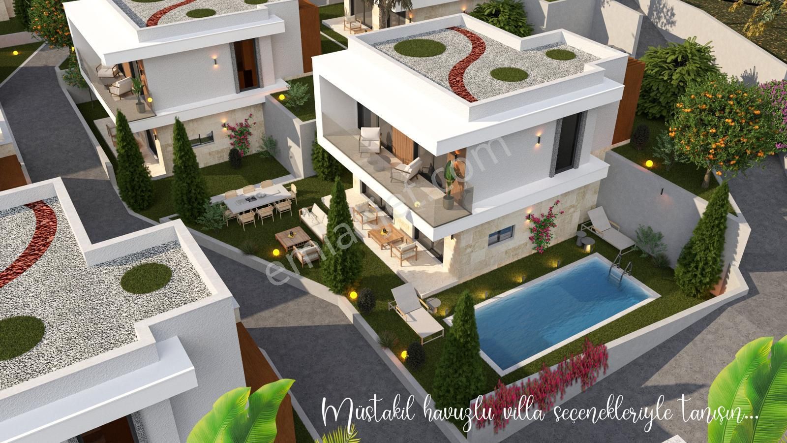 Bodrum Gümüşlük Peksimet'te Satılık 3+1 Villa - Görsel 13